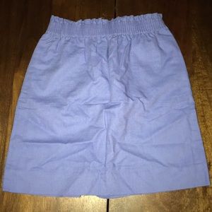 Blue J Crew skirt